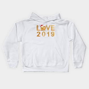 Golden Love 2019 Kids Hoodie